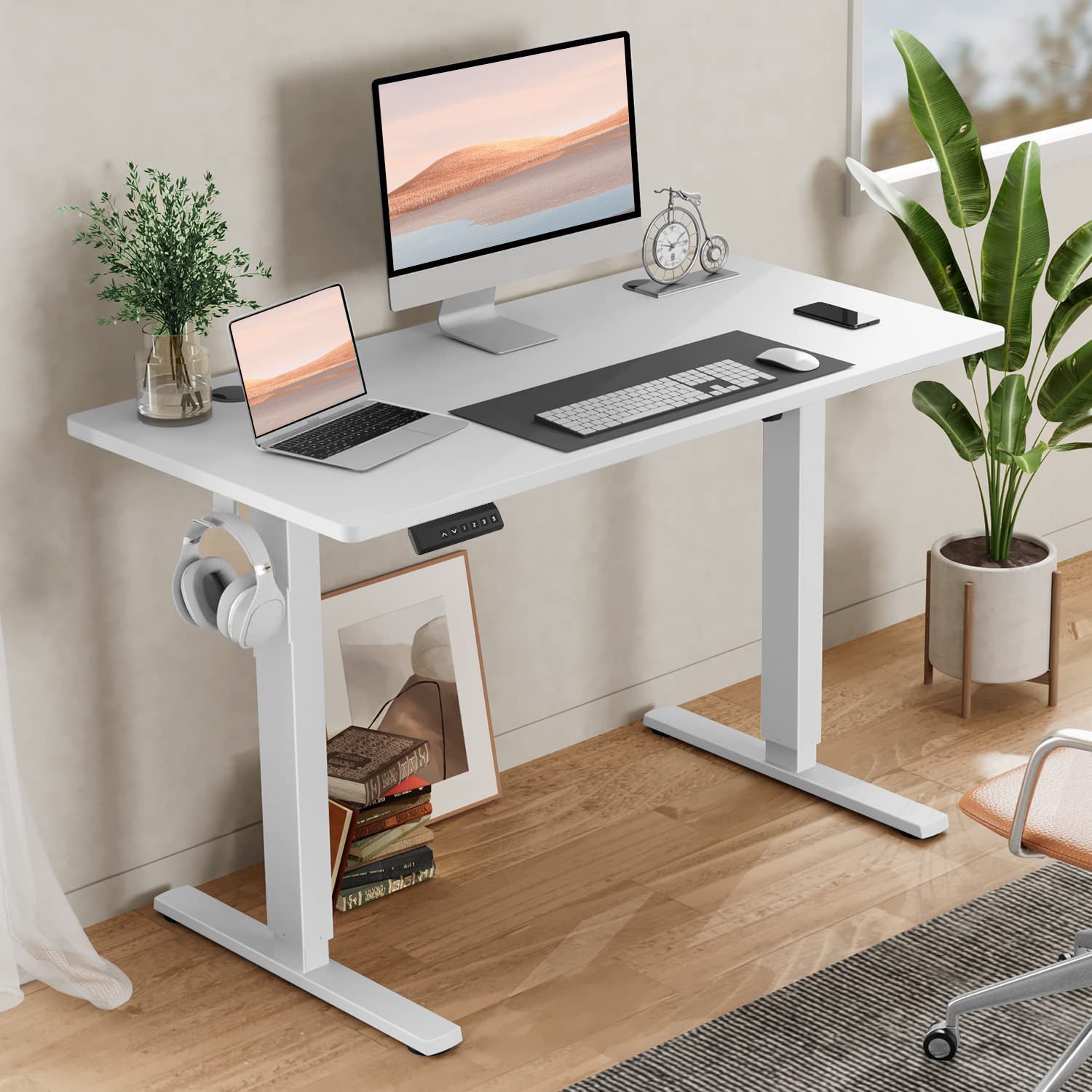 Bureau ergonomique à hauteur réglable