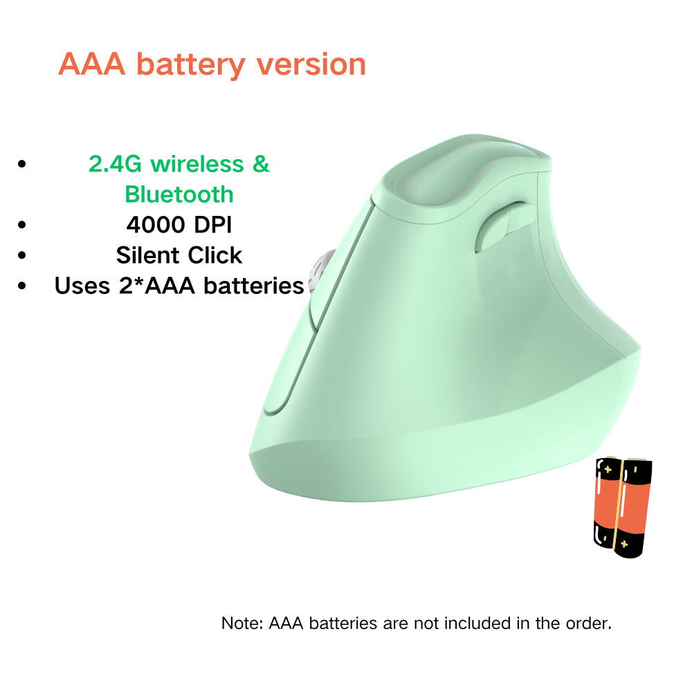Ergonomic Vertical Wireless Mouse
